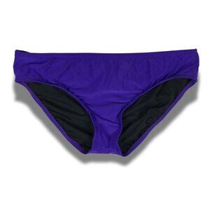 ATHENA Solid Purple Bikini Bottoms NEW Size 6